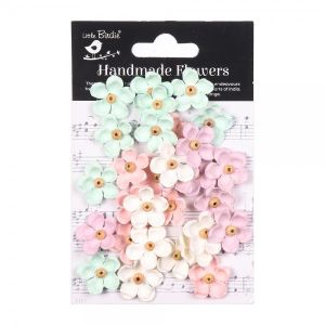 Цветенца от хартия - LITTLE BIRDIE - Fairy Garden - 30 бр.