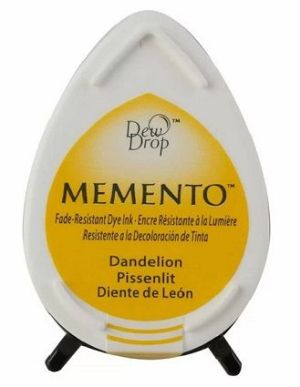 Бързосъхнещ пигментен тампон - MEMENTO - DANDELION / Глухарче