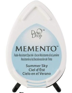 Бързосъхнещ пигментен тампон - MEMENTO - SUMMER SKY / Лятно небе