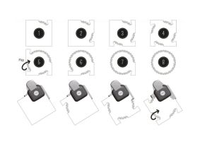 Бордюрен пънч - Lace Edge 360° - 15 см.