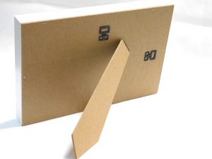 Бяла 3D дълбока Рамка - 20,00 х 30,00 х 3,00 см