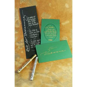 Маркер лак тънкописец - Сребърно -  0,8 mm