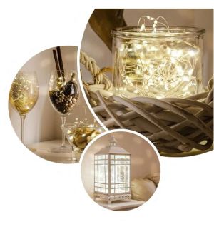LED лампички - 1,00 м, 10 LED светодиода