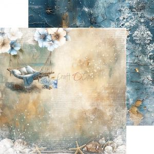 Комплект дизайнерска хартия - Emerald Tales - 6 листа