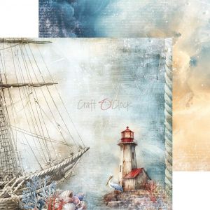 Комплект дизайнерска хартия - Emerald Tales - 6 листа