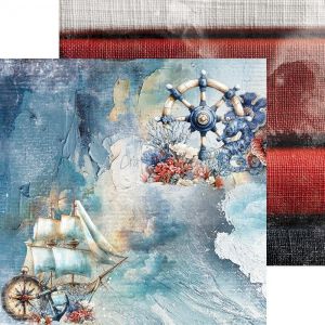 Комплект дизайнерска хартия - Emerald Tales - 6 листа