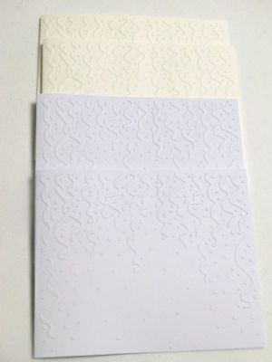 Релефни заготовки за картички -  Сelebration - 4 бр.