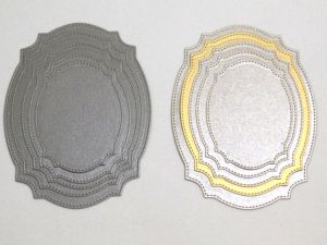 Рамки Перла - Бежово микс - 10 бр.