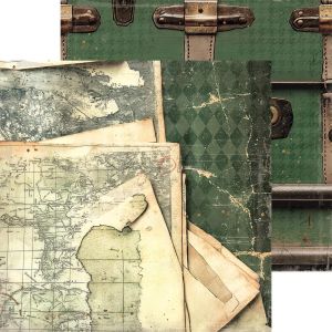 Комплект дизайнерска хартия - Summer Adventures MIX - 24 листа