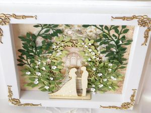 Елементи за експлодираща кутия - Арка с младоженци