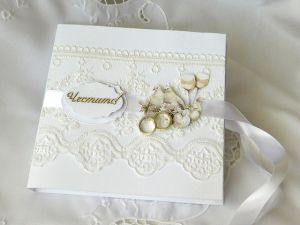 Комплект дизайнерска хартия - HEARTBEAT WEDDING - 6 листа