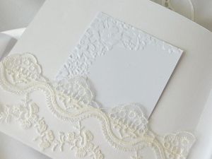 Сватбена картичка - 18,50 х 18,50 см