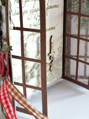 Картичка Прозорец - 14,50 х 10,00 см