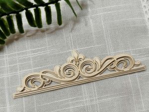 Многопластов Орнамент 3D - 12,50 х 3,50 см - 1 бр.