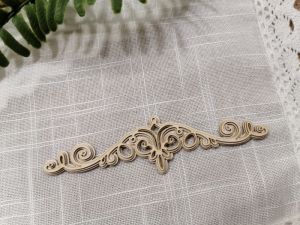 Многопластов Орнамент 3D - 12,50 х 3,00 см - 1 бр.