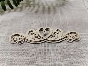 Многопластов Орнамент 3D - 10,50 х 2,50 см - 1 бр.