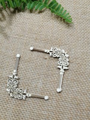 Многопластов 3D Ъгъл - 6,00 х 6,00 см - 2 бр.