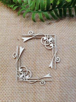 Многопластов 3D Ъгъл - 6,00 х 6,00 см - 2 бр.