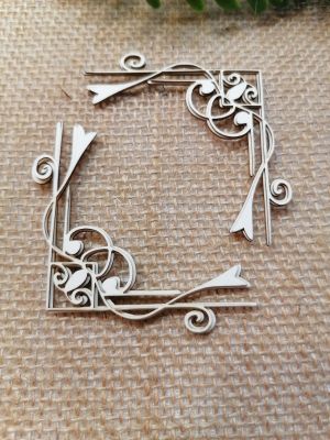 Многопластов 3D Ъгъл - 6,00 х 6,00 см - 2 бр.