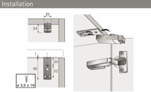 Амортисьор за плавно затваряне - 1 бр.