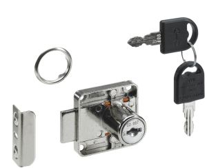 Ключалка за мебели с 2 бр. ключове D21мм