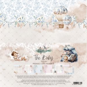Комплект дизайнерска хартия - Baby - 6 листа