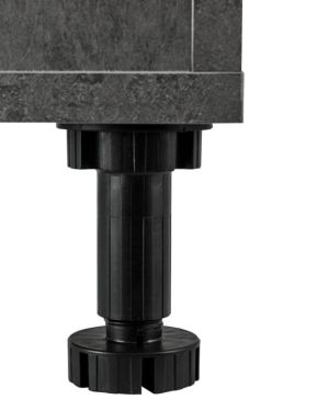 Крак - PVC за кухненски шкаф - 150 x Ø 59 мм, 