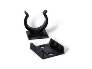 Клипс за мебелен крак /ПДЧ цокъл/ - черно 