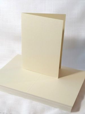 Перлени заготовки за картички - White Gold Linen - 20 бр.