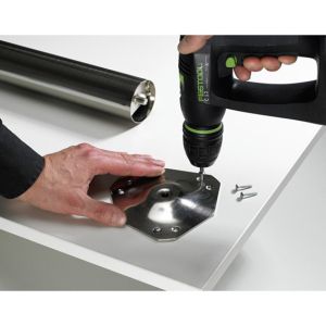 Крак за маса - Хромиран Стомана - 700 - 730 x Ø 60 мм, 