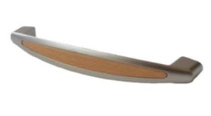 Дръжка - Сребристо цинкова сплав - 140 х 18 мм