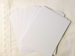 Заготовки за картички - Olin White - 10 бр.