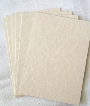 Заготовки за картички - Parchment Natural - 6 бр.