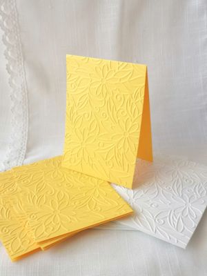 Релефни заготовки за картички - Daisy - 10 бр.