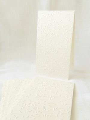 Релефни Заготовки за картички - ROMA Champange - 6 бр.