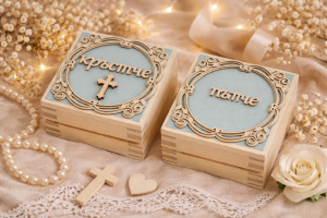 Многопластова 3D Рамка - 2 бр. - 6,50 х 6,50 см