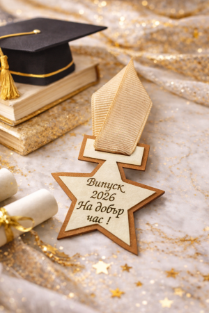 Елементи за Медал Звезда Випуск 2026 - 3 комплекта