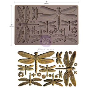 Силиконов молд - Machine Dragonflies - 12,7 x 20,30 см