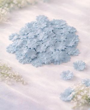 Цветенца от хартия - Blue - 100 бр.