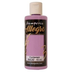 Акрилна боя Stamperia Allegro - Cyclamen - 60 мл.