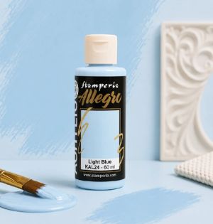 Акрилна боя Stamperia Allegro - Light blue - 60 мл.