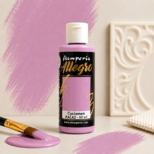 Акрилна боя Stamperia Allegro - Cyclamen - 60 мл.