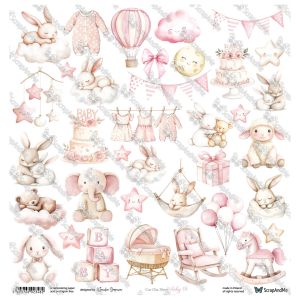 Дизайнерска хартия - Oh Baby – Baby 6 - 1 лист