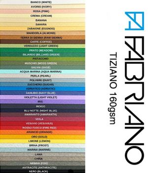 Картон - Rosso Fuoco (Tiziano) - A4 - 160 g/m²