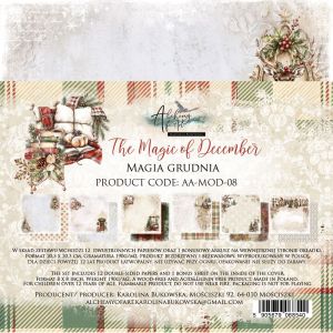 Комплект дизайнерска хартия - The Magic of December - 12 листа
