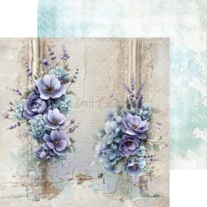 Комплект дизайнерска хартия - Flowers Of Delight - 24 листа