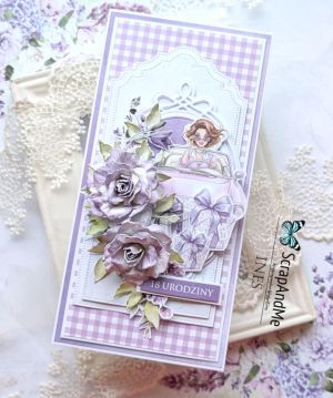 Дизайнерскa хартия - Lovely Day In Pink – Elements 16 - 1 лист
