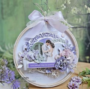 Дизайнерскa хартия - Lovely Day In Pink – Wedding 9 - 1 лист