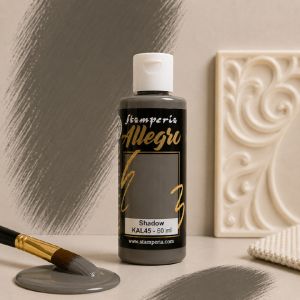 Акрилна боя Stamperia Allegro - Shadow - 60 мл.