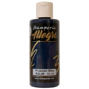 Акрилна боя Stamperia Allegro - Prussian blue - 60 мл.